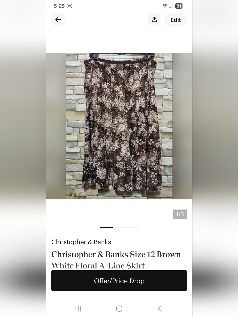 Skirt Bundle Of 4 Medium/Size 12 Closet Clean Out! - Picture 2 of 5